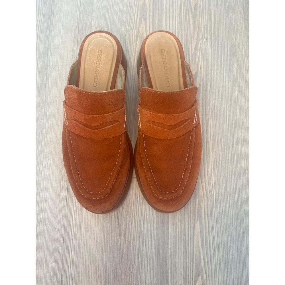 Bernardo Suri Penny Loafer Mules Size 7.5
